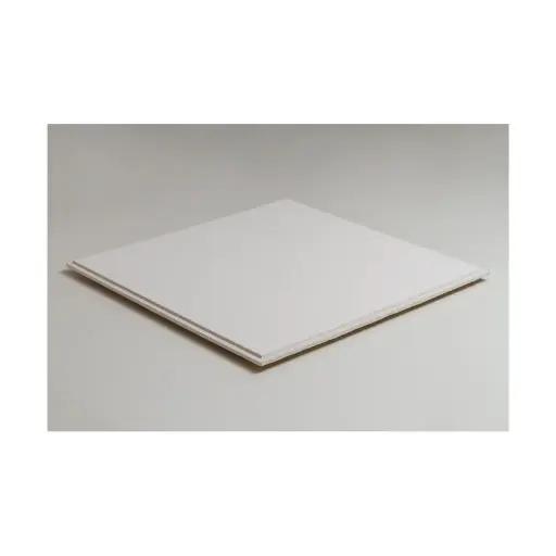 [THU-CDSSQ66201] UD CAJA PLACA KAYLA SOFT A 20x600x600 SQ WHITE (15 UNIDADES/CAJA)
